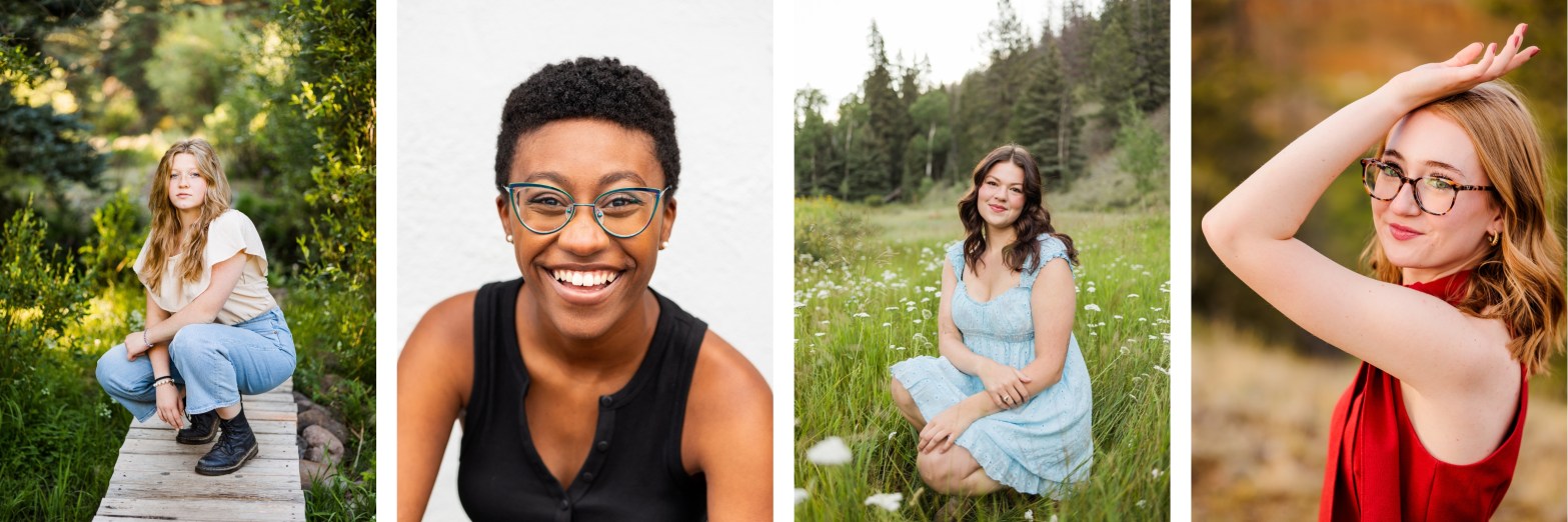 Senior photographer, photo of four people