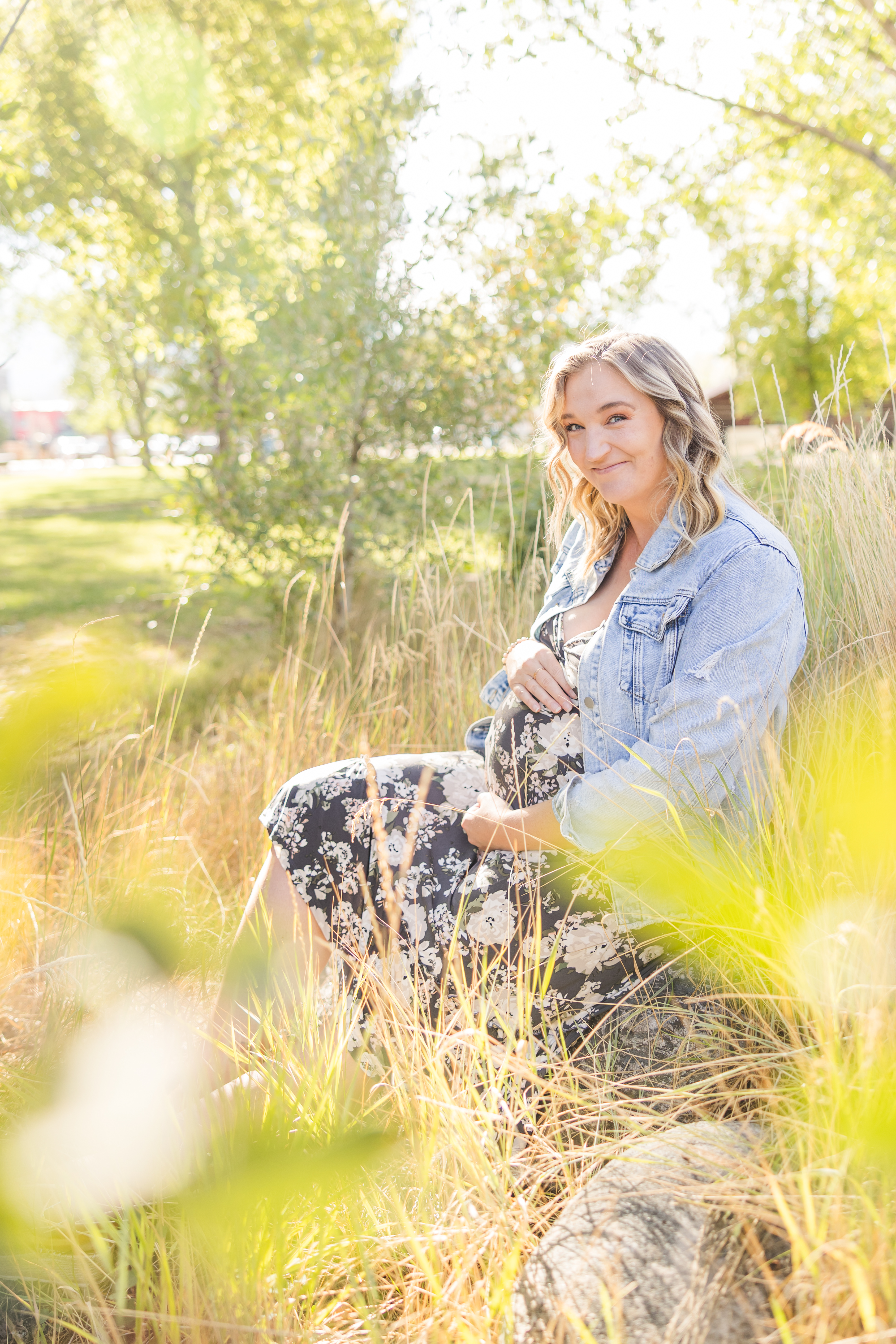 Maternity photo session in Steamboat Springs